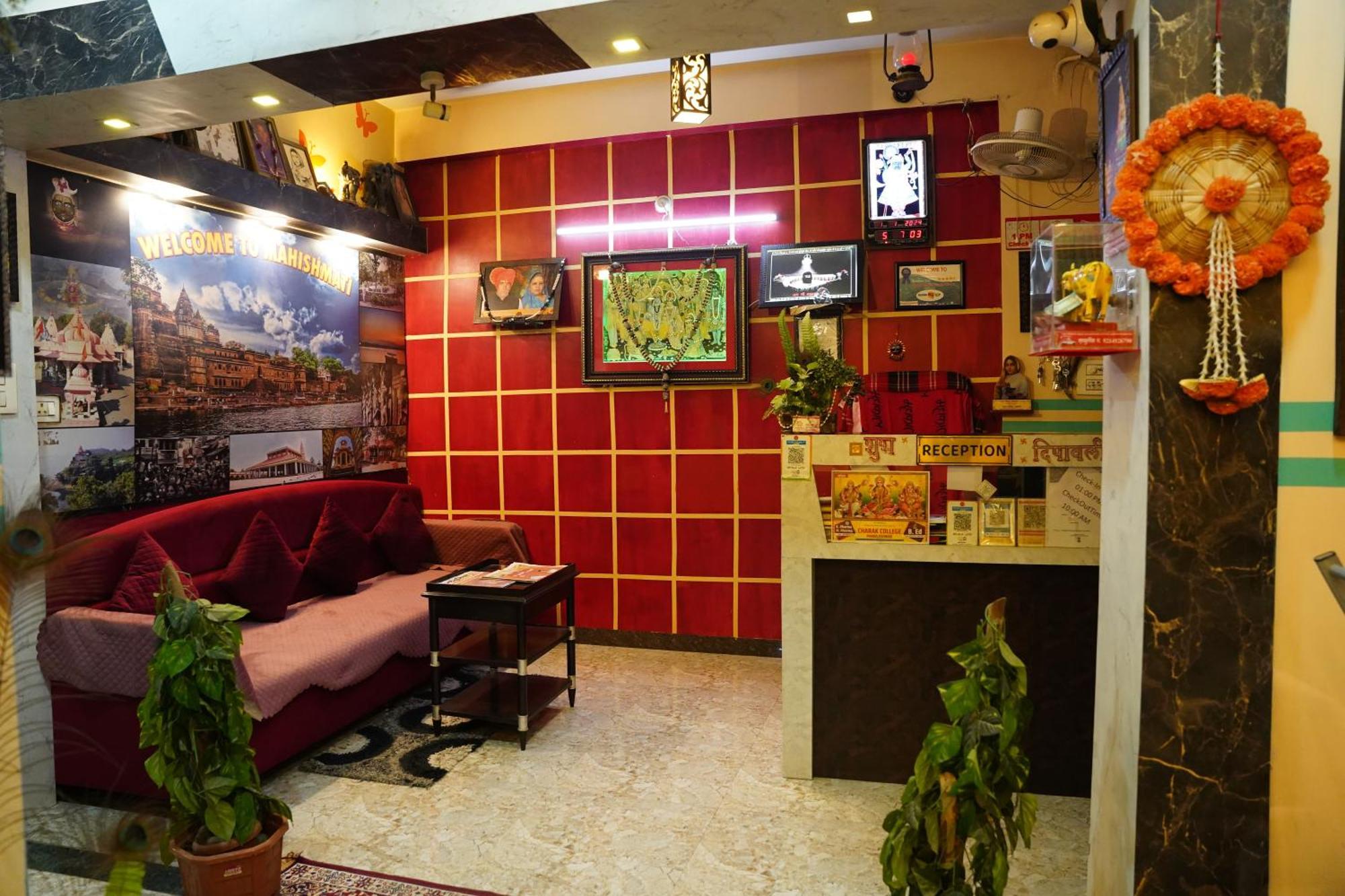 Hotel Mahishmati Palace Maheshwar Exterior photo